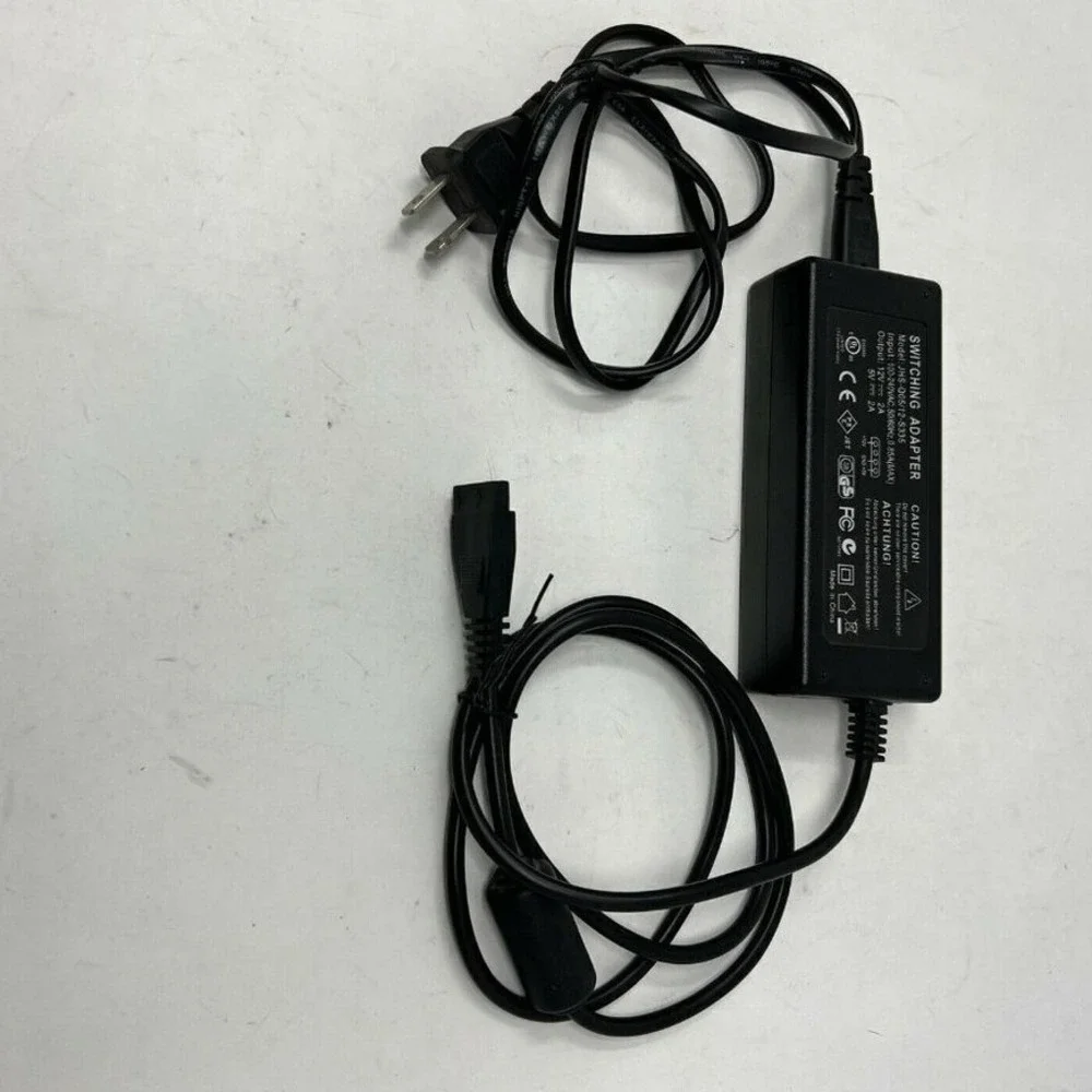 Switching Power Adapter JHS-Q05/12-S335 PW-712EC-J35 Output: 12v‎ 2a/5v 2a